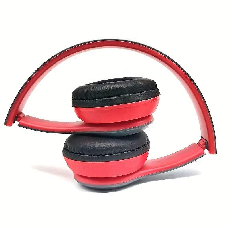 Auriculares estéreo P47 5.0 con Bluetooth, plegables, inalámbricos, para juegos deportivos, para iPhone y XiaoMi
