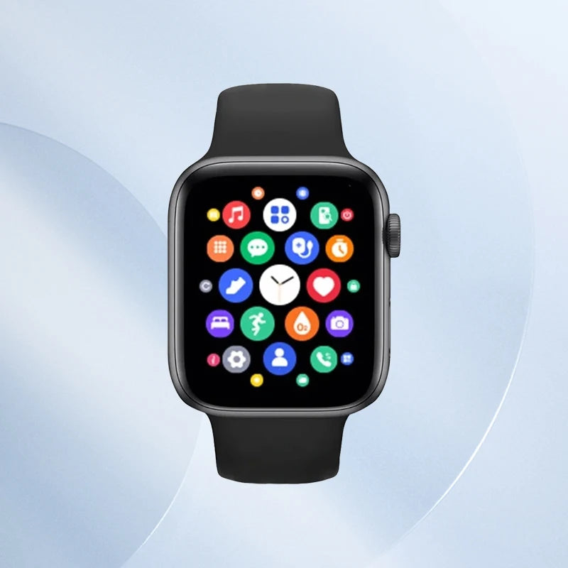 Reloj inteligente T168 con llamadas inalámbricas, respuesta de llamadas, pantalla táctil, deportivo y de fitness, para hombres y mujeres.
