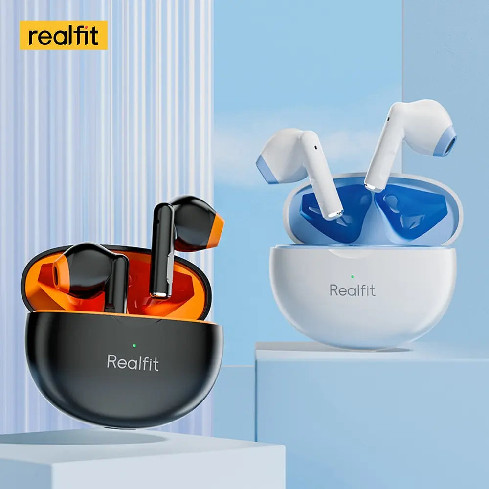 Auriculares Bluetooth Realfit F2, excelente calidad HIFI, TWS, inalámbricos, venta al por mayor para realme xiaomi