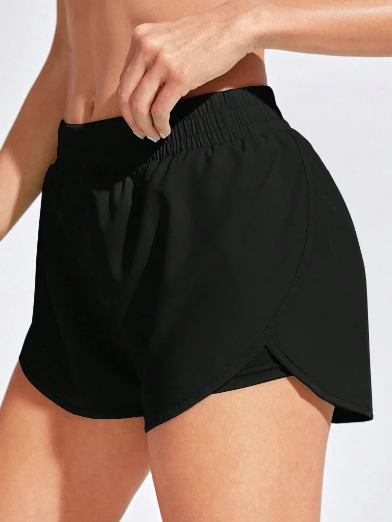 Pantalones cortos de yoga para mujer, mallas elásticas para correr, hacer ejercicio, gimnasio, ropa deportiva