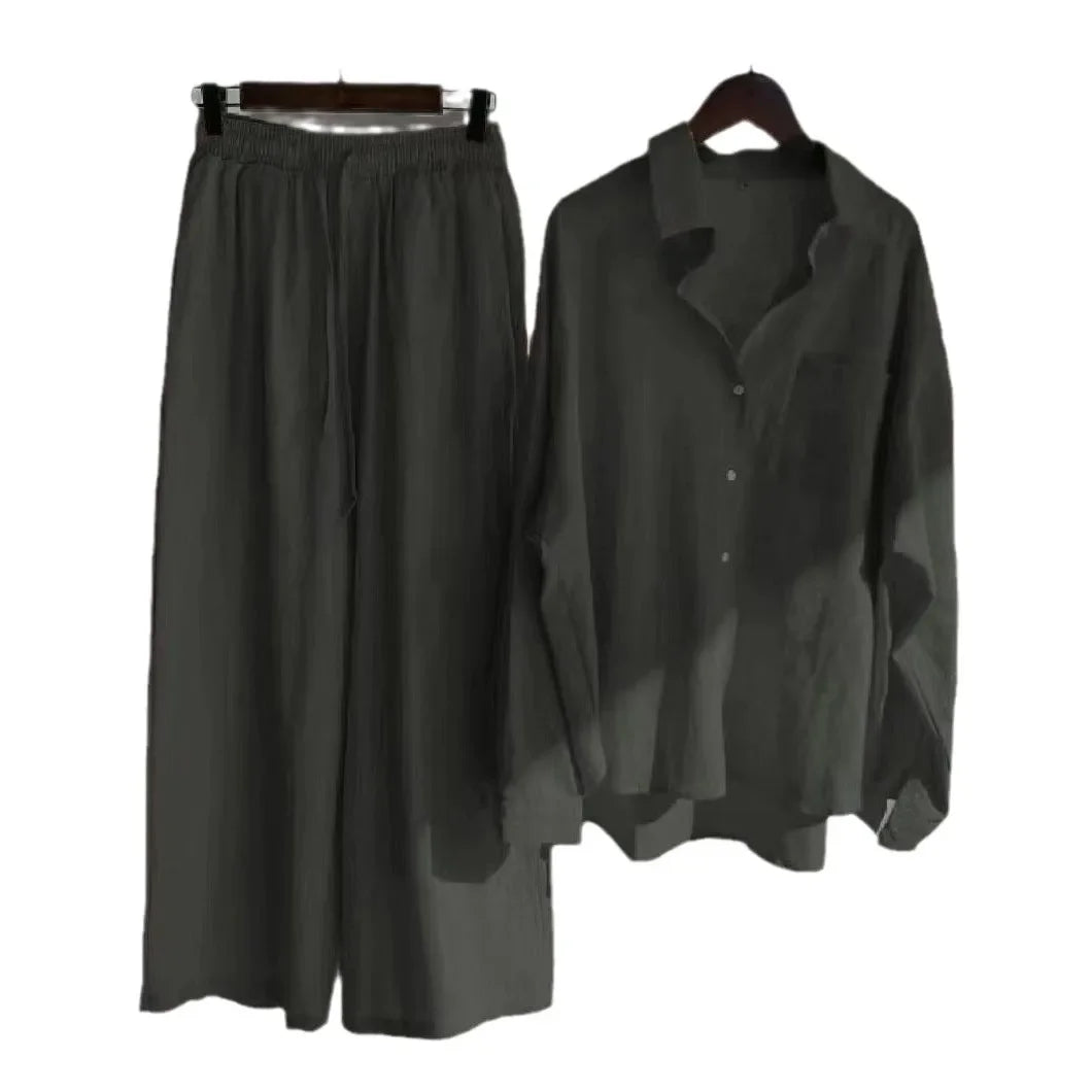Conjunto de dos piezas para mujer musulmana de verano 2023, directo del fabricante, suministro transfronterizo, trajes de falda corta de origen chino continental.