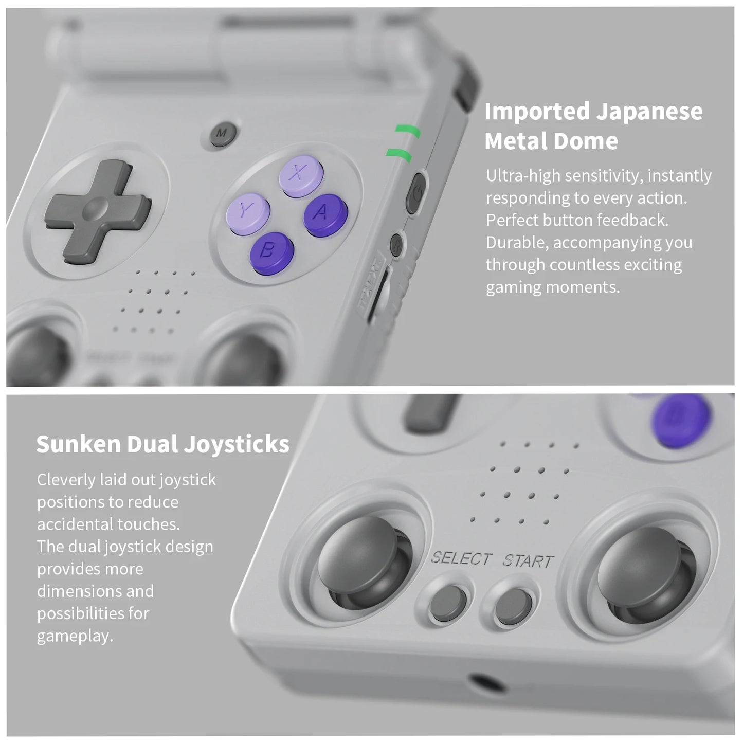 ANBERNIC RG34XXSP Flip Handheld Game Console 3.4'' IPS Screen Linux 64-bit 64G 5000+ Games Support WIFI HDMI TV Output Streaming