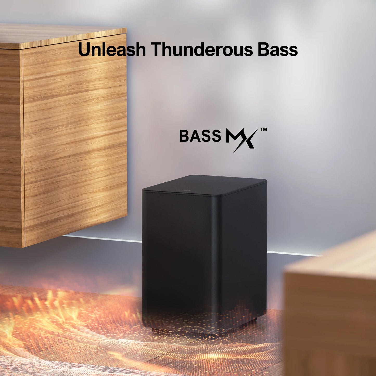 ULTIMEA Poseidon D50 5.1 Surround Soundbar with Wireless Subwoofer & Rear Speakers,Home Theater 3D Sound System with APP Control