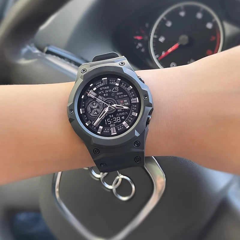 Correa de silicona + funda de PC para Samsung Galaxy Watch 7/6/5/4 (40 mm y 44 mm), nuevo kit de modificación para Samsung SmartWatch Sport Loop Band.