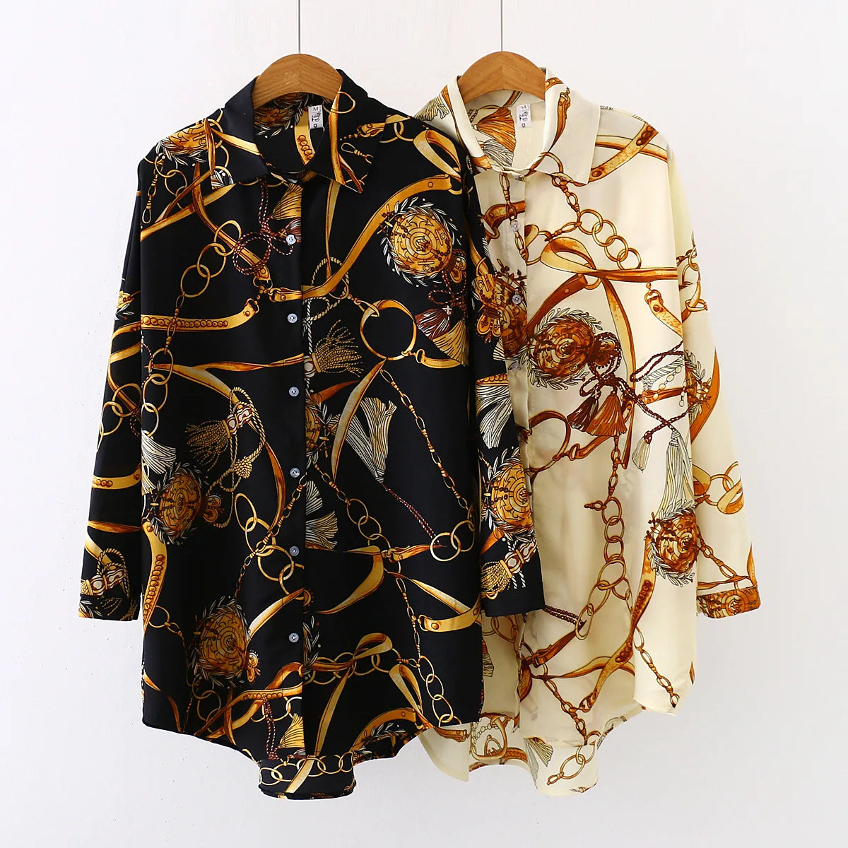 Camisas de moda para mujer 2025, camisetas vintage con botones, blusas sexis grandes, blusas casuales holgadas, cárdigan
