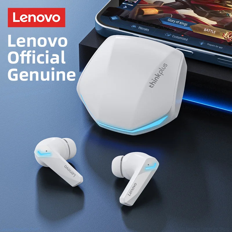 Auriculares inalámbricos originales Lenovo GM2 Pro 5.3 con Bluetooth, baja latencia, llamadas HD, modo dual, para juegos y micrófono.