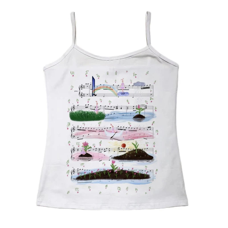 Camisetas de anime Y2k con cuello redondo y estampado de texto de los años 90 para mujer, ropa Harajuku, camiseta corta vintage sencilla, camiseta informal estética emo