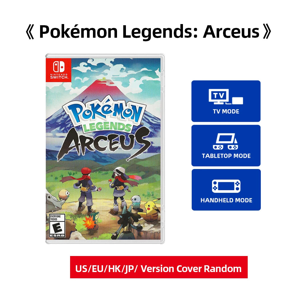 Pokémon Series Nintendo Switch Game Card Pokemon Pearl Diamond Sword Shield Pokémon Arceus Scarlet Violet Physical Game Card