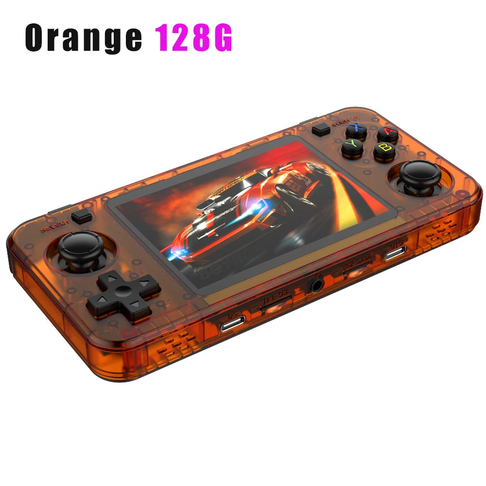 Consola portátil retro BOYHOM R36H, sistema Linux de código abierto, consolas de juegos clásicas, reproductor de video portátil con pantalla IPS de 3,5 pulgadas