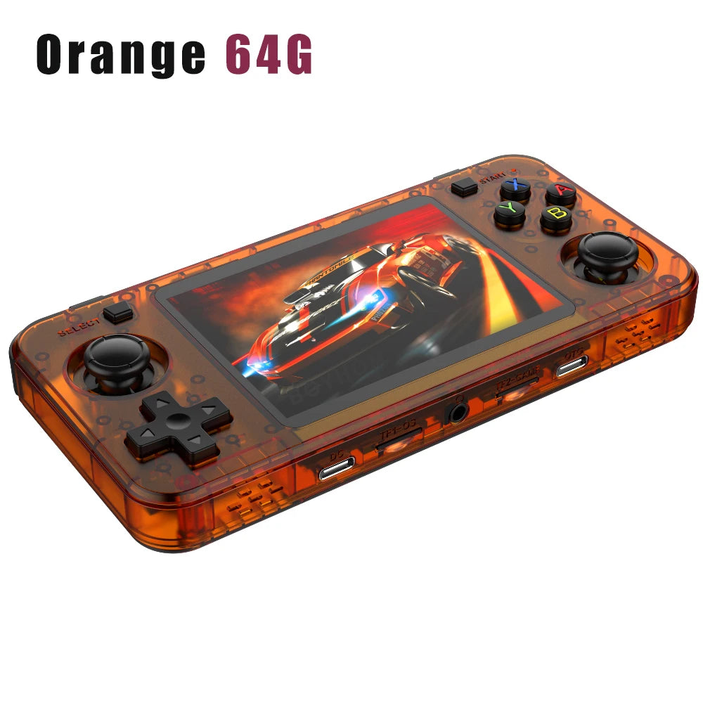 Consola portátil retro BOYHOM R36H, sistema Linux de código abierto, consolas de juegos clásicas, reproductor de video portátil con pantalla IPS de 3,5 pulgadas