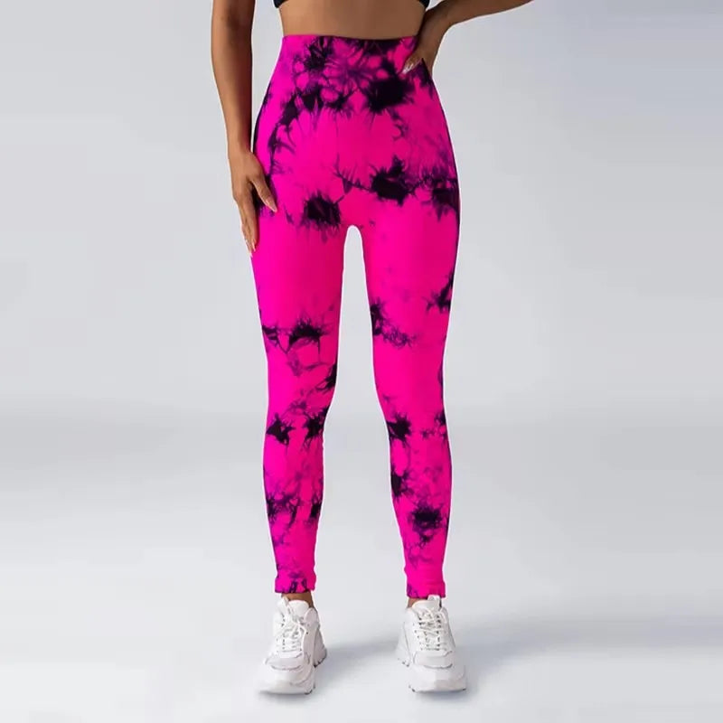 Pantalones de yoga para mujer, mallas deportivas sin costuras, cintura alta, push up, para entrenamiento físico, ropa de gimnasio