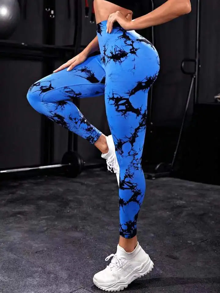 Pantalones de yoga para mujer, mallas deportivas sin costuras, cintura alta, push up, para entrenamiento físico, ropa de gimnasio
