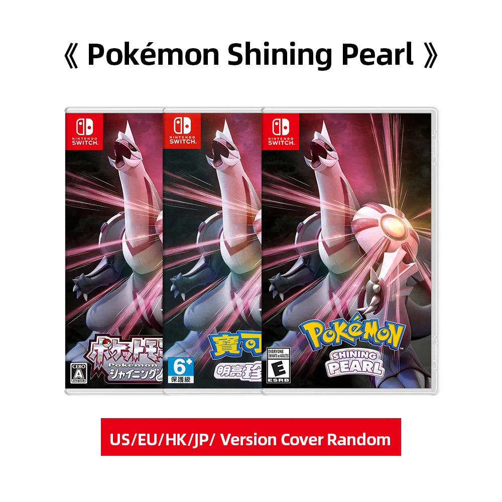 Pokémon Series Nintendo Switch Game Card Pokemon Pearl Diamond Sword Shield Pokémon Arceus Scarlet Violet Physical Game Card