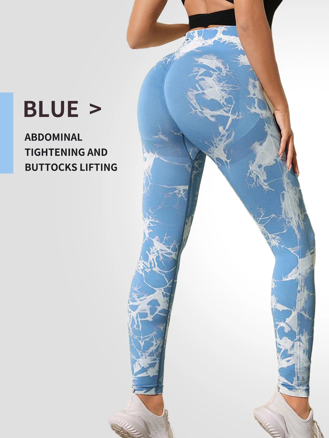 Pantalones de yoga para mujer, mallas deportivas sin costuras, cintura alta, push up, para entrenamiento físico, ropa de gimnasio