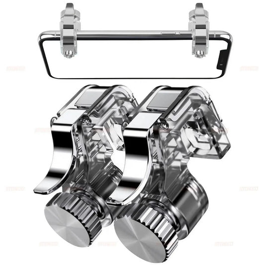 STONEGO 1Pair Mobile Phone Game Trigger for PUBG Aim Shooting L1 R1 ABS Key Button for Universal Gamepad Joystick