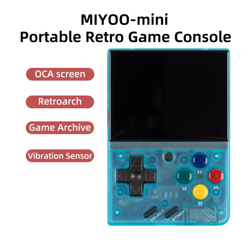 MIYOO Mini V4 Portable Retro Handheld Game Console 2.8"Inch IPS Screen Small Video Game Consoles Classic Gaming Emulator Players