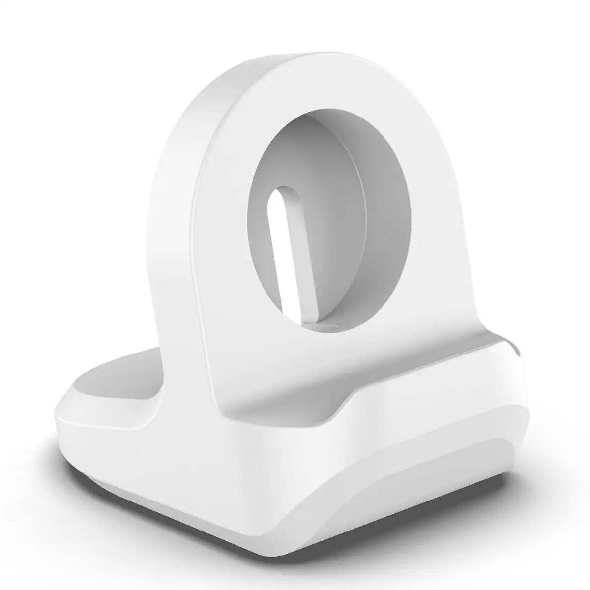 Soporte de carga para Apple Watch Series 10, 9, 8, 7, 6, SE, 5, 4, iWatch de silicona de 46 mm, 45 mm, 44 mm, 42 mm, 41 mm y 40 mm.