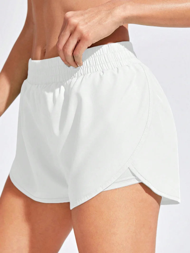 Pantalones cortos de yoga para mujer, mallas elásticas para correr, hacer ejercicio, gimnasio, ropa deportiva