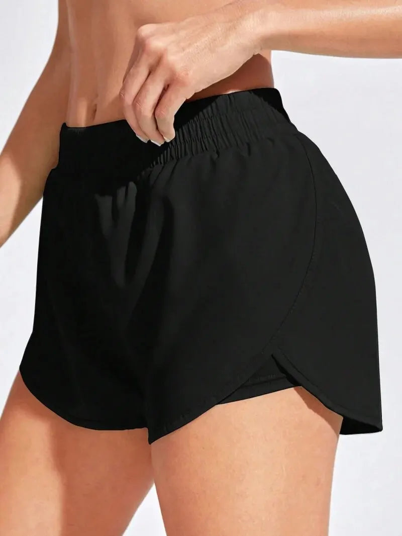 Pantalones cortos de yoga para mujer, mallas elásticas para correr, hacer ejercicio, gimnasio, ropa deportiva