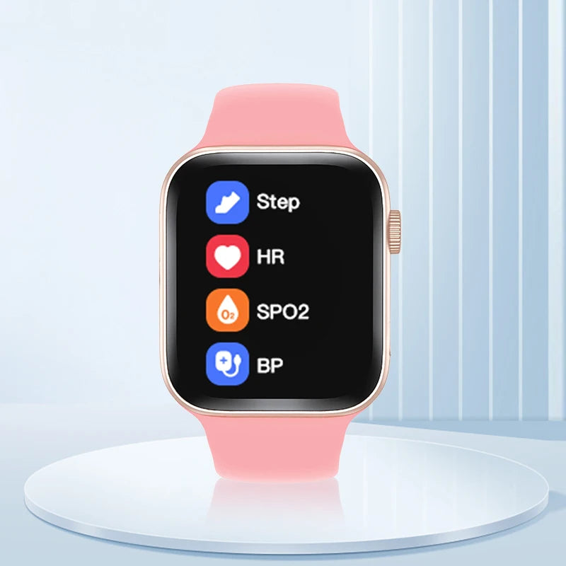 Reloj inteligente T168 con llamadas inalámbricas, respuesta de llamadas, pantalla táctil, deportivo y de fitness, para hombres y mujeres.