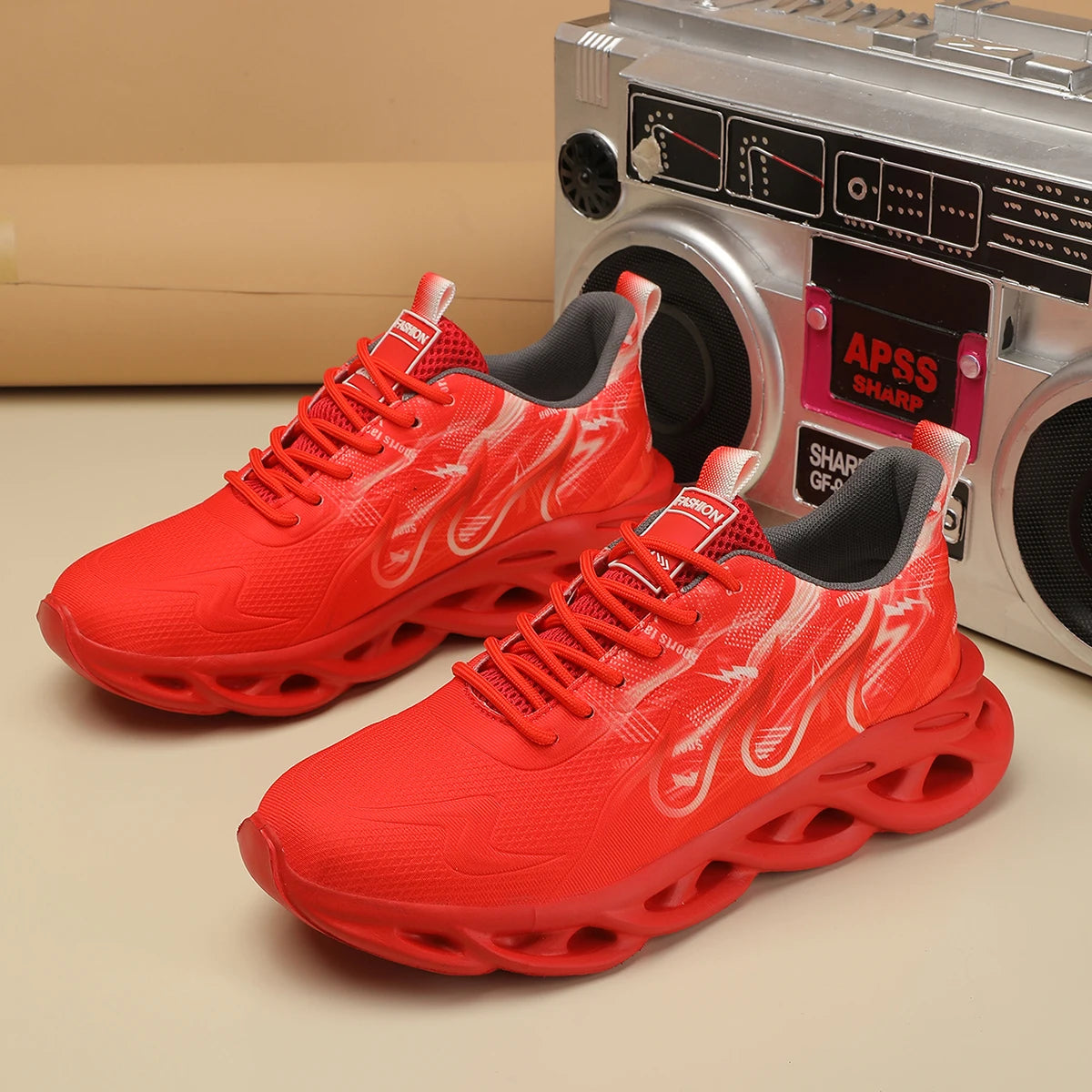 Zapatillas de running unisex 2025 para hombre y mujer, ligeras, de malla, transpirables, cómodas, planas y suaves, con cordones, para verano