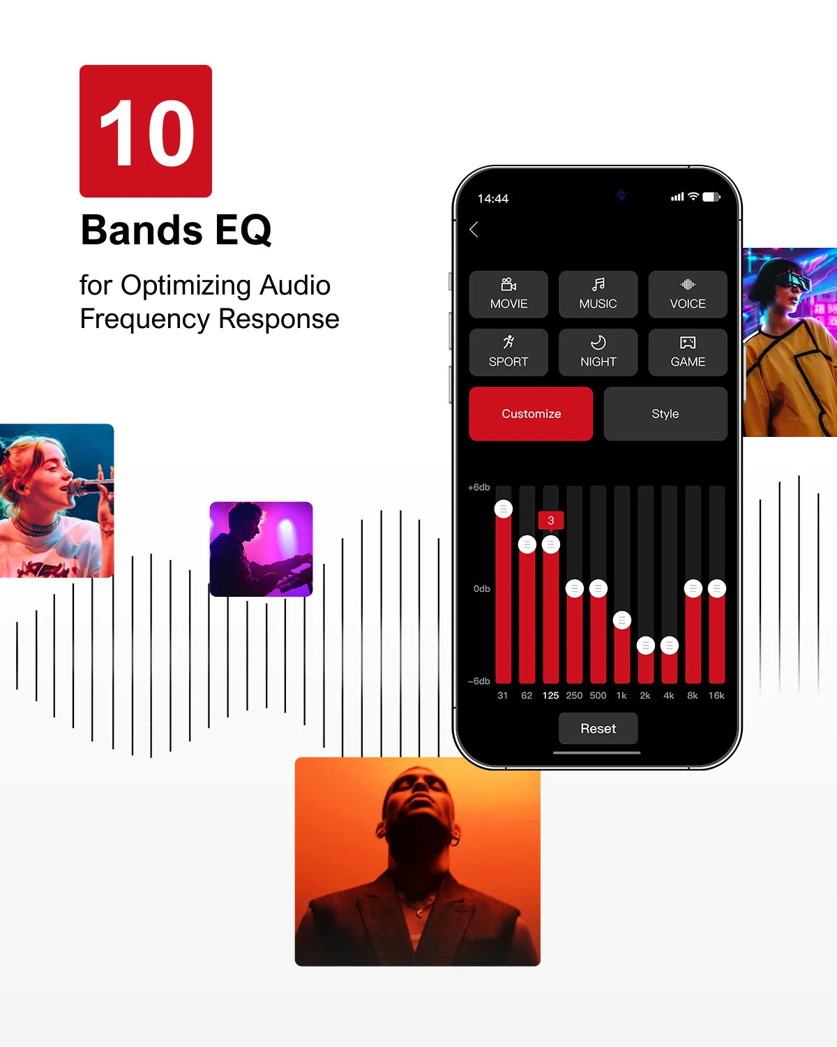 Barra de sonido envolvente virtual ULTIMEA Aura A30 de 5.1 canales para TV, sistema de sonido de cine en casa con altavoces y control mediante aplicación 