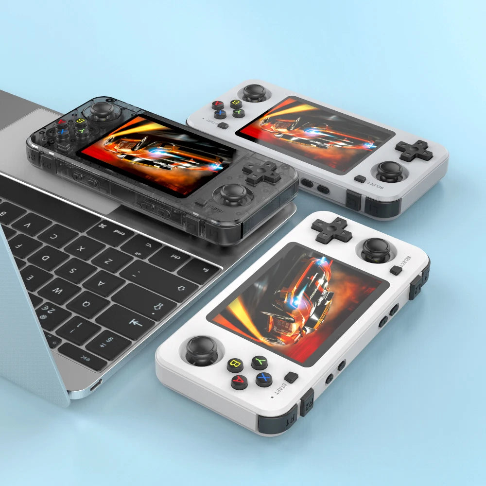 Consola portátil retro BOYHOM R36H, sistema Linux de código abierto, consolas de juegos clásicas, reproductor de video portátil con pantalla IPS de 3,5 pulgadas 