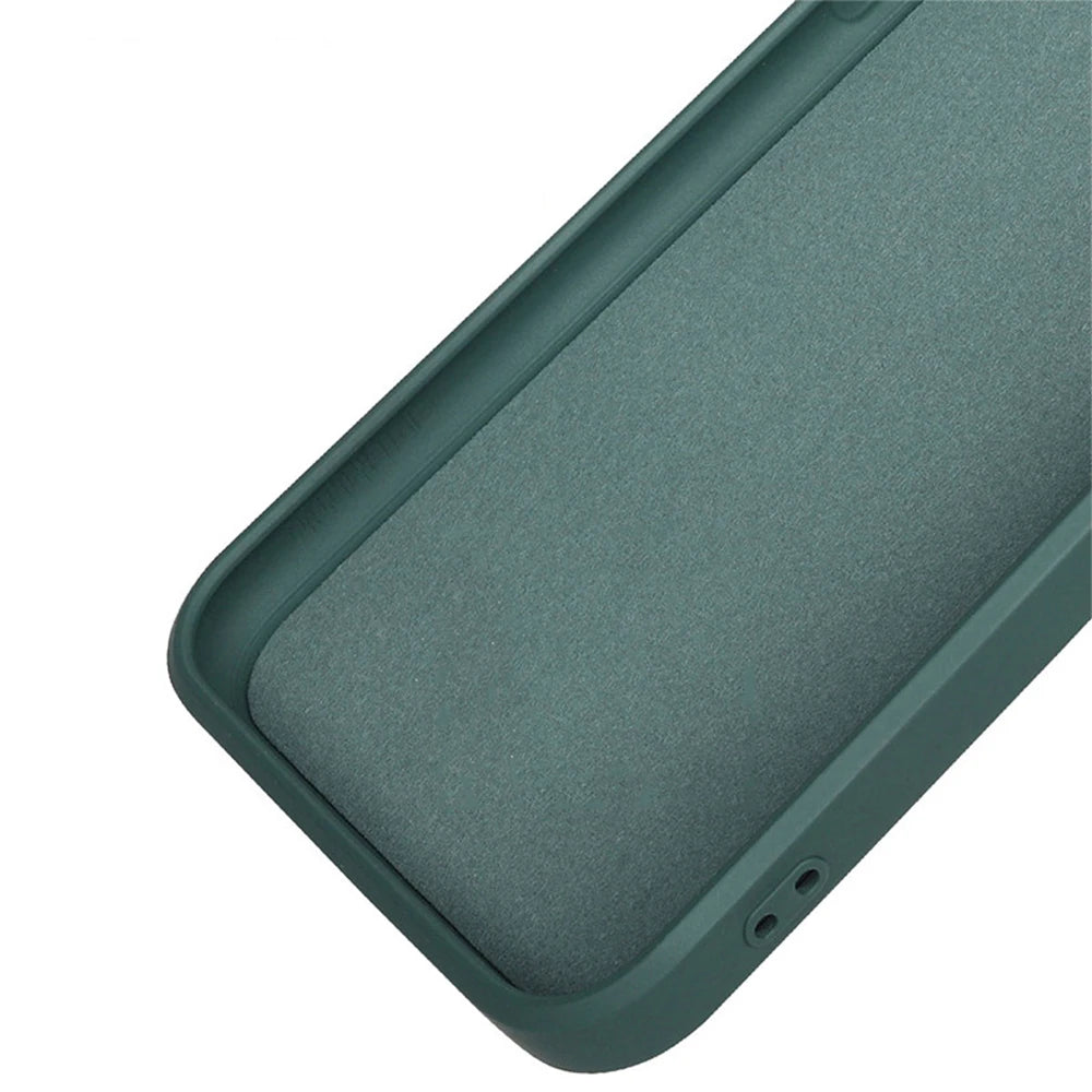 Funda de silicona original para Samsung A32, A42, A52, A52S, A72, A13, A23, A33, A53, A73, A14, A24, A34, A54 5G, funda protectora para cámara 