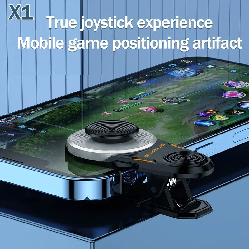 Joysticks externos universales X1 para teléfono móvil de 360 ​​grados para juegos, caminar, moverse, FPS, Android, iOS, PUBG, ABS, accesorios para juegos 