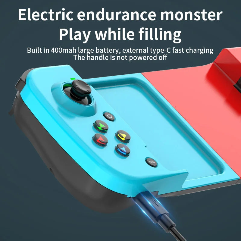 Mando inalámbrico Bluetooth 5.0 extensible para móvil, Android, iOS, PS4, Switch y PC. 