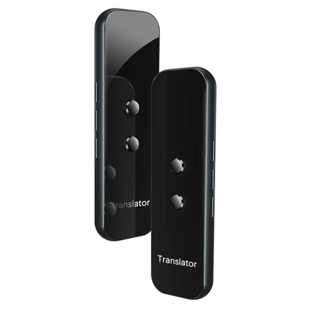 Intelligent Language Translator Tempered Glass Shell BT 4.2 70+ Languages Ultra Long Standby Chat & Dating & Text Translation