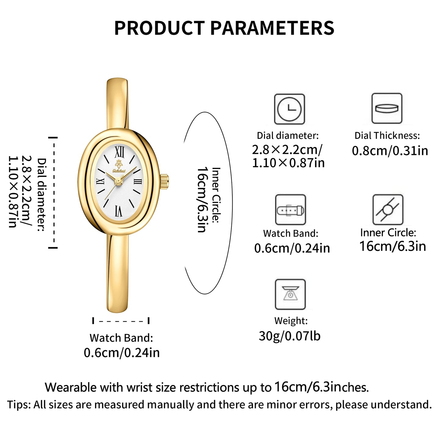 YaLaLuSi brand women's watch fashion new bracelet simple style with a gift box