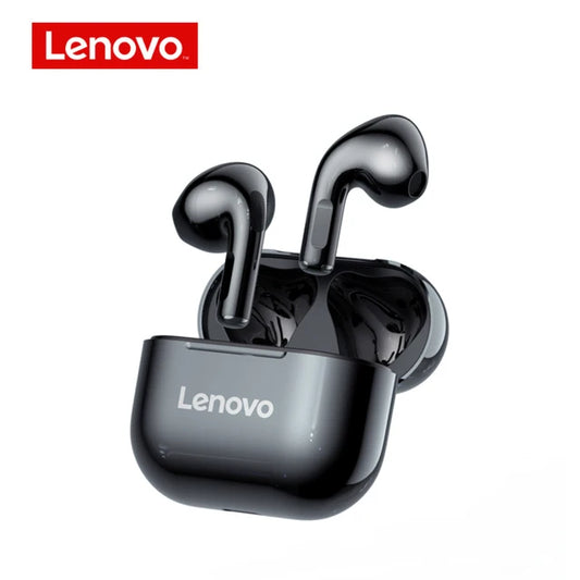 Auriculares inalámbricos originales Lenovo LP40 TWS con Bluetooth, control táctil, deportivos, estéreo, para teléfono Android. 