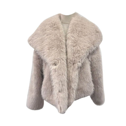Chaquetas TWOTWINSTYLE de temperamento sólido para mujer, solapa, manga larga, botones de retazos, abrigos de diseñador, ropa de estilo de moda femenina 