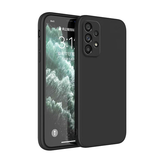 Funda de silicona original para Samsung A32, A42, A52, A52S, A72, A13, A23, A33, A53, A73, A14, A24, A34, A54 5G, funda protectora para cámara 