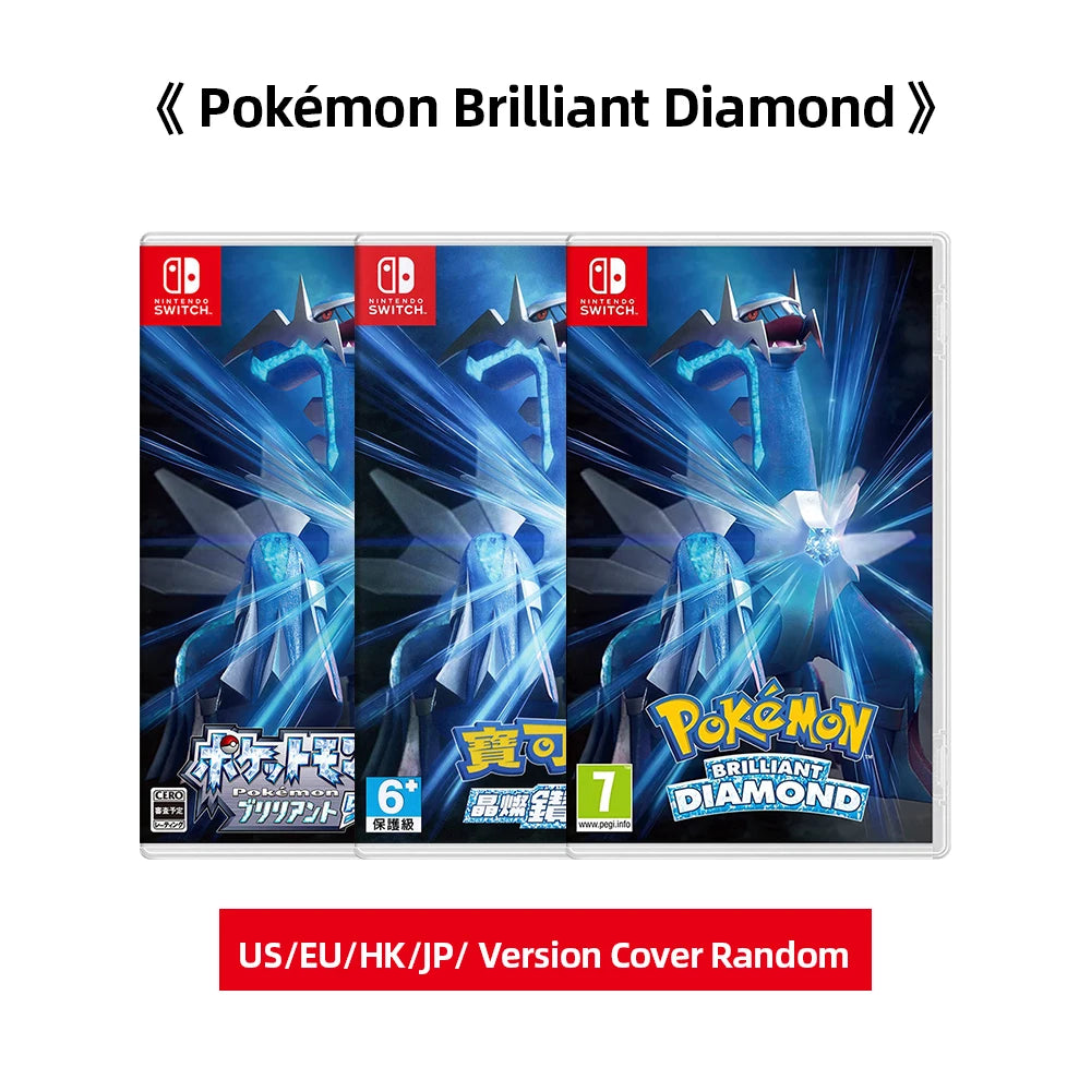 Pokémon Series Nintendo Switch Game Card Pokemon Pearl Diamond Sword Shield Pokémon Arceus Scarlet Violet Physical Game Card