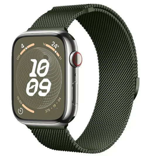 Correa Milanesa Para Apple Watch Band Ultra 2 49mm 44mm 40mm 45mm 41mm 38mm 44mm Pulsera Para iWatch Series 9 3 6 5 SE 7 8 Correa 
