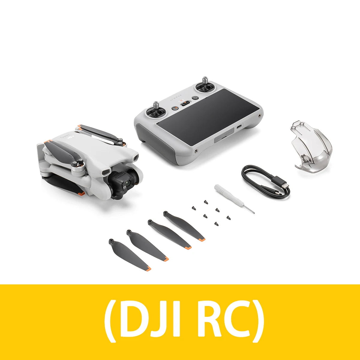DJI Mini 3 - Minidron ligero y plegable con cámara, video 4K HDR, 38 min de tiempo de vuelo, disparo vertical real, nuevo y original 