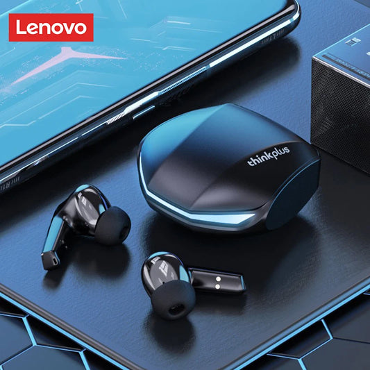 Auriculares inalámbricos originales Lenovo GM2 Pro 5.3 con Bluetooth, baja latencia, llamadas HD, modo dual, para juegos y micrófono. 