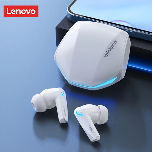 Auriculares inalámbricos originales Lenovo GM2 Pro 5.3 con Bluetooth, baja latencia, llamadas HD, modo dual, para juegos y micrófono. 