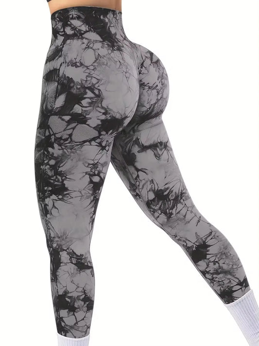 Pantalones de yoga para mujer, mallas deportivas sin costuras, cintura alta, push up, para entrenamiento físico, ropa de gimnasio 