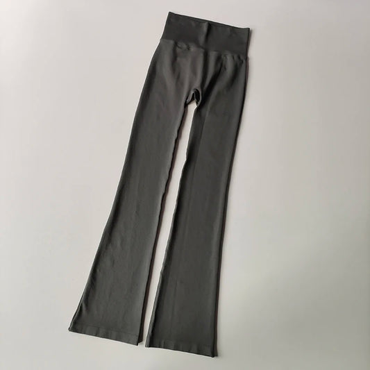Leggings de compresión de cintura alta sin costuras, elásticos, sin costuras, para yoga, fitness y levantamiento de pesas. 