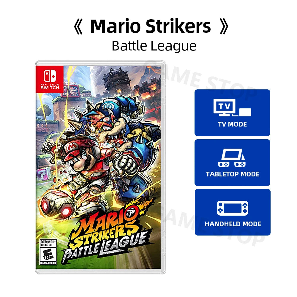 Mario Strikers Battle League Super Mario RPG Party Jamboree Ofertas de tarjetas de juego para Nintendo Switch Mario Party Superstars Tennis Aces 