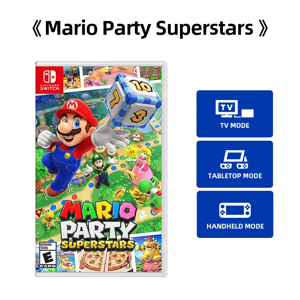 Mario Strikers Battle League Super Mario RPG Party Jamboree Ofertas de tarjetas de juego para Nintendo Switch Mario Party Superstars Tennis Aces 