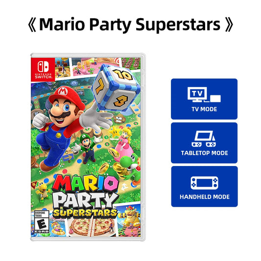 Mario Strikers Battle League Super Mario RPG Party Jamboree Ofertas de tarjetas de juego para Nintendo Switch Mario Party Superstars Tennis Aces 