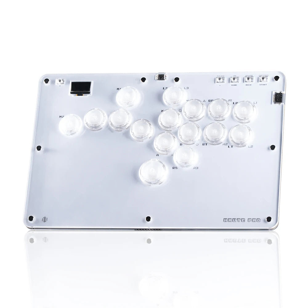 Controlador arcade Hitbox con joystick Haute42, sin palanca, para PC, PS4, PS5 y Steam. 