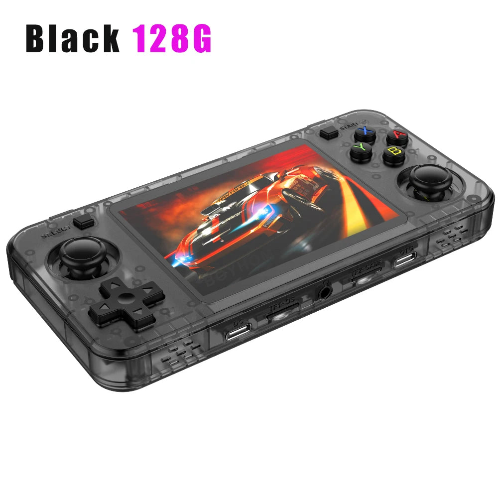 Consola portátil retro BOYHOM R36H, sistema Linux de código abierto, consolas de juegos clásicas, reproductor de video portátil con pantalla IPS de 3,5 pulgadas 