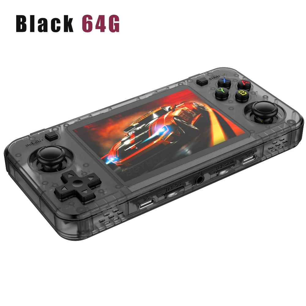 Consola portátil retro BOYHOM R36H, sistema Linux de código abierto, consolas de juegos clásicas, reproductor de video portátil con pantalla IPS de 3,5 pulgadas 