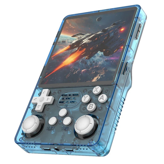 Consola de juegos portátil retro R36S R36Plus, sistema Linux de 64 bits, pantalla IPS de 4", reproductor de vídeo portátil de bolsillo RK3326 para N64 y PS1 