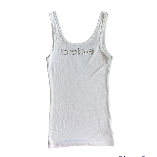Camiseta sin mangas vintage con estampado de letras de verano, top corto con personalidad, sin mangas, ropa de calle ajustada, camiseta punk Y2K para bebé, manga corta 